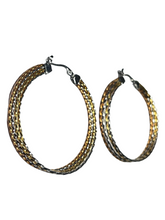 Load image into Gallery viewer, Twisted hoop earrings - momola