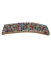 Load image into Gallery viewer, Multi-coloured Rhinestone hair clip - momola