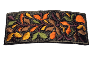 Embroidered - Barrette Hair Clip - 7 cm x 3 cm - momola