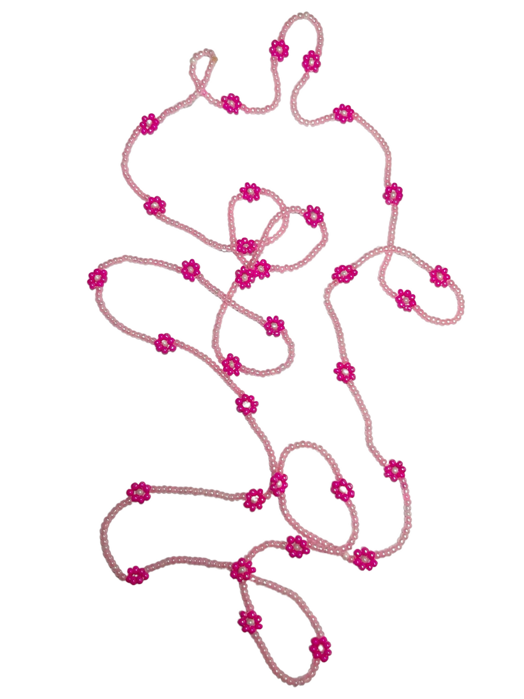 Pink Flower necklace - momola