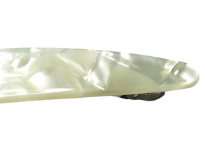 Cream Acrylic hair clip - momola