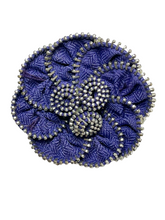 Load image into Gallery viewer, Zip Flower Brooch/clip - momola