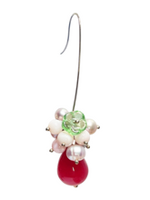 Load image into Gallery viewer, Ruby agate, pale pink earrings - momola