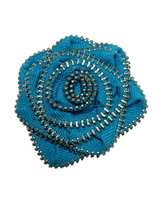 Load image into Gallery viewer, Zip Flower Brooch/Clip - momola