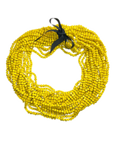 Load image into Gallery viewer, Jianhui London NEXT Pashmina recycled wooden beads necklace - momola