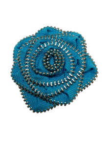 Zip Flower Brooch/Clip - momola