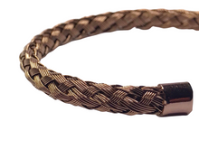 Load image into Gallery viewer, Woven bronze colour bracelet - momola