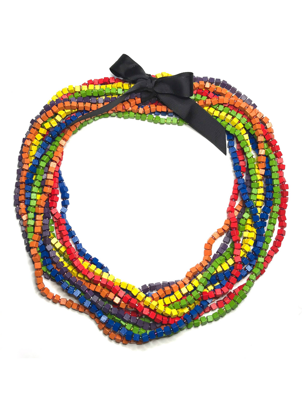 NEXT Pashmina - Rainbow Colours necklace - momola