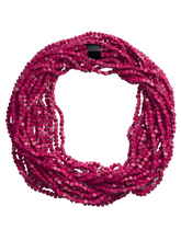 Load image into Gallery viewer, Jianhui London NEXT Pashmina recycled wooden beads necklace - momola