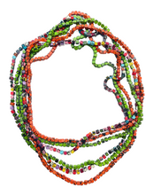 Load image into Gallery viewer, *Copy of Jianhui London NEXT Pashmina Braid recycled wooden necklace - 3 Strands - momola