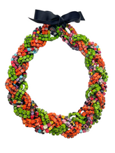 Load image into Gallery viewer, *Copy of Jianhui London NEXT Pashmina Braid recycled wooden necklace - 3 Strands - momola