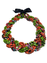 Load image into Gallery viewer, *Copy of Jianhui London NEXT Pashmina Braid recycled wooden necklace - 3 Strands - momola