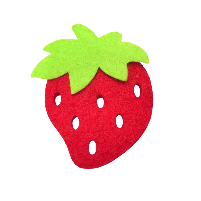 Juicy Strawberry brooch - momola