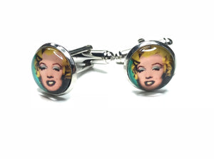 Marilyn Monroe cufflinks - momola