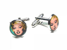 Load image into Gallery viewer, Marilyn Monroe cufflinks - momola