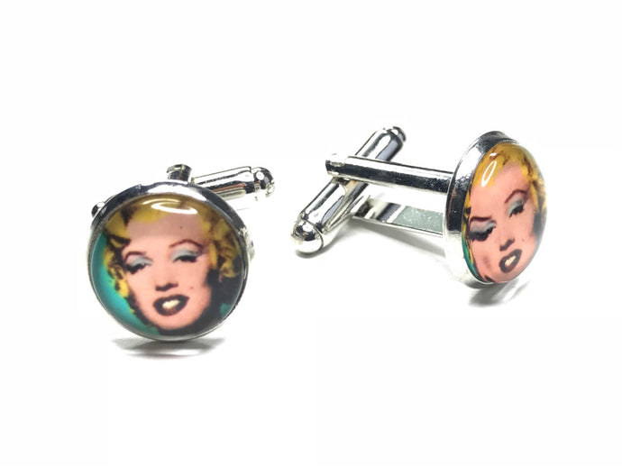 Marilyn Monroe cufflinks - momola