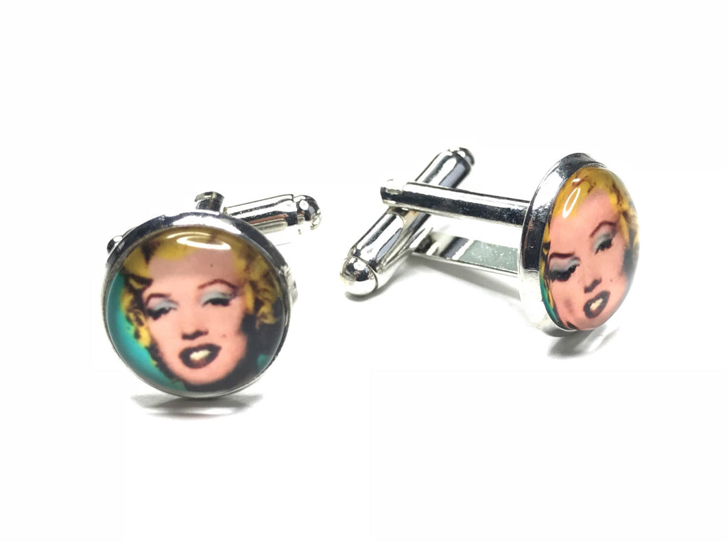 Marilyn Monroe cufflinks - momola